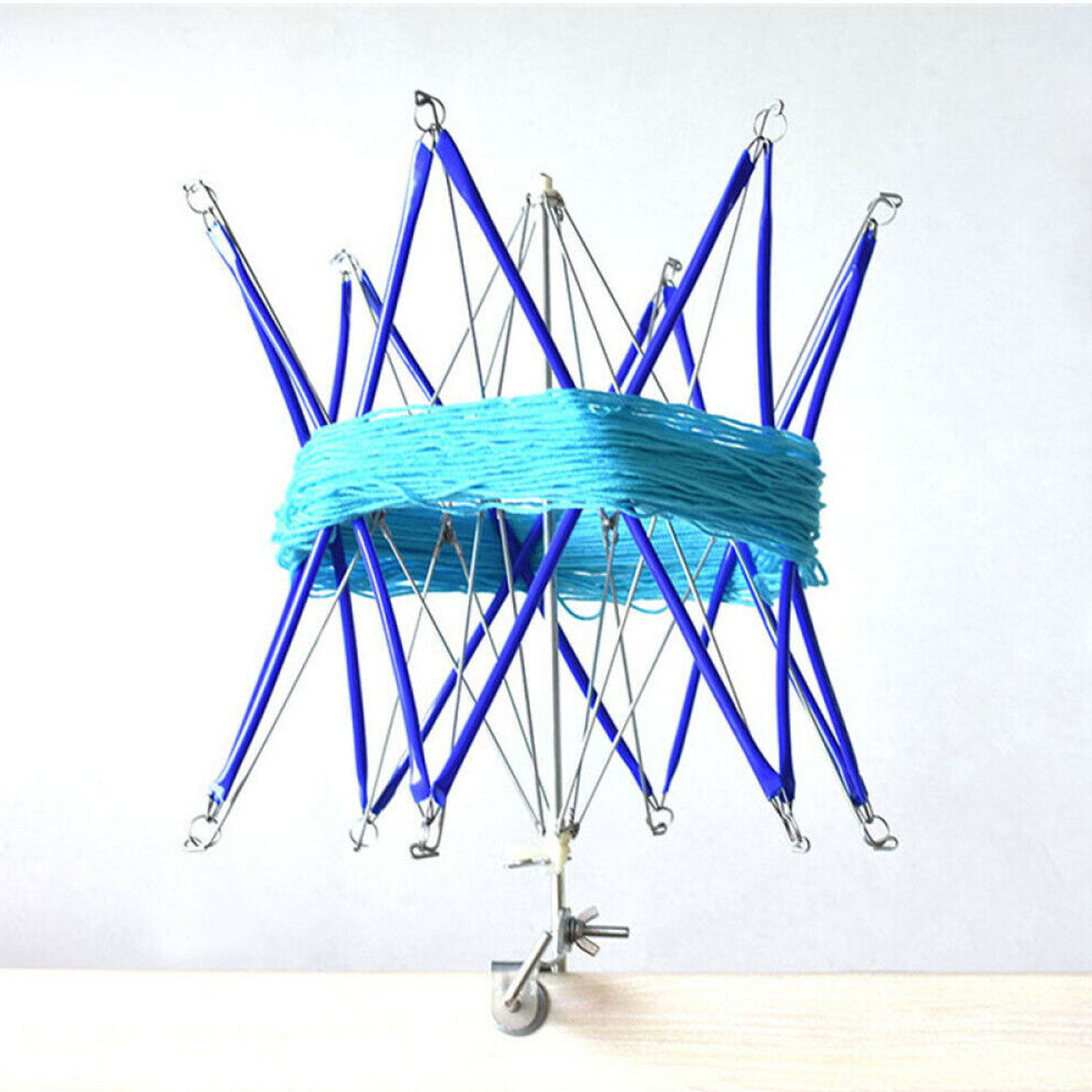 Sewing Knit - 編み物用糸巻き機 スウィフト 42x6x6cm ハンズフリー ウール管理 静音回転