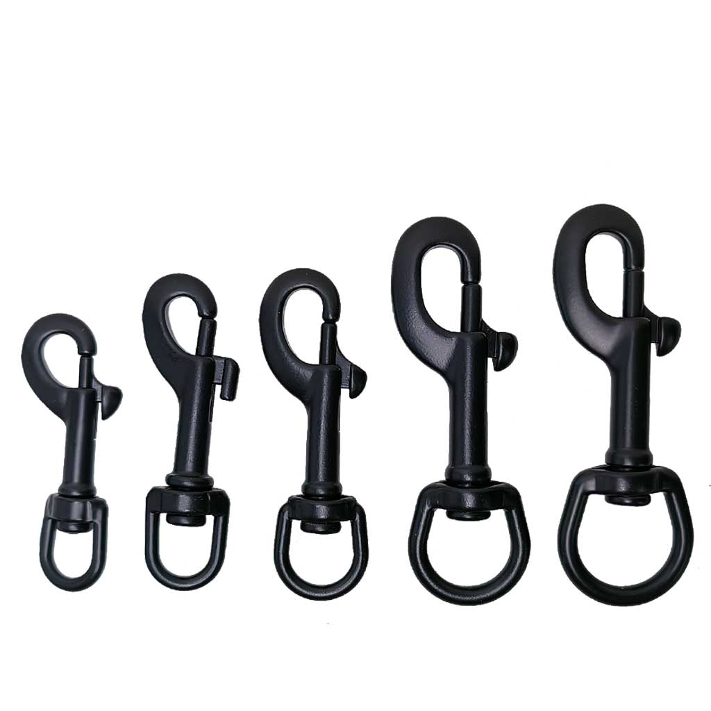 Hook Eye Fastener - 316ステンレス鋼スキューバダイビングクリップスイベルアイスナップフックダイビングシングルエンドボルトフックバックルドッグクリップギア機器水中用