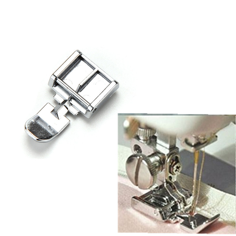 Zipper Foot Presser - 金属製のジッパー式押え金,家庭用ミシン用,ブラザー,シンガー,ジャノメ,1ピース,特別オファー,5bb5595