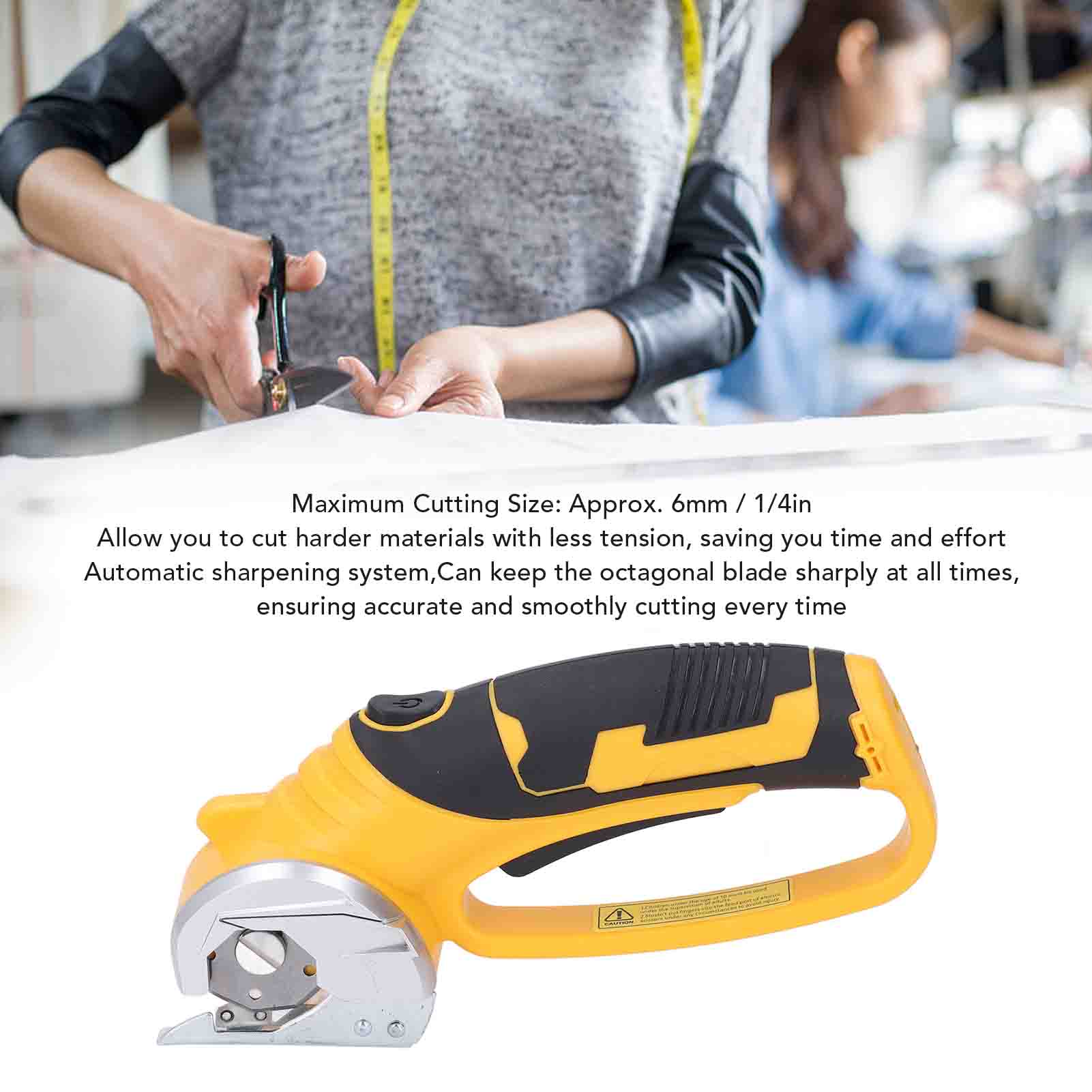 電動段ボールカッター コードレス電動はさみ ハンドヘルド電動 - Rotary Cutter Fabric のレビューと価格