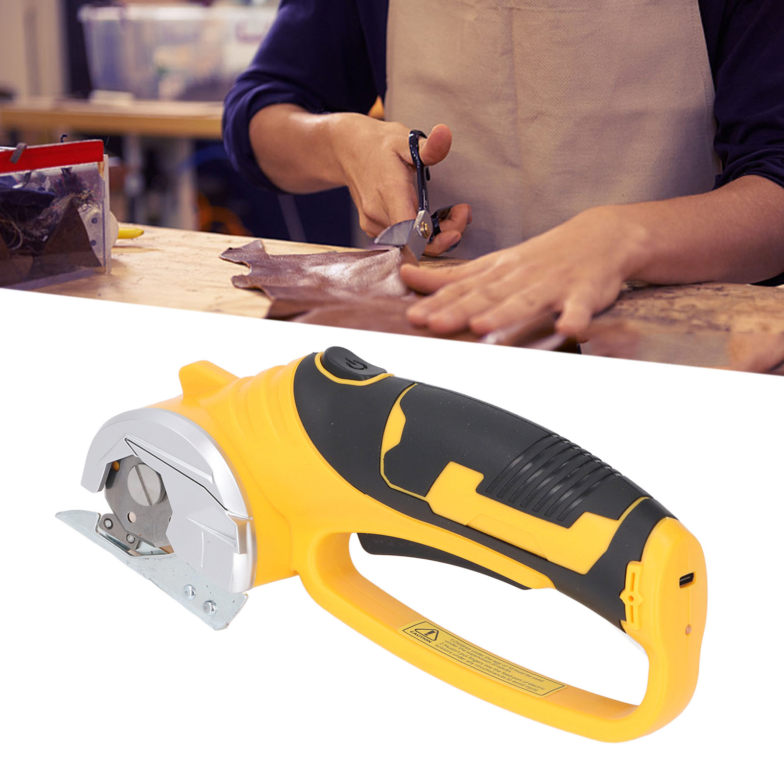 電動段ボールカッター コードレス電動はさみ ハンドヘルド電動 - Rotary Cutter Fabric のレビューと価格
