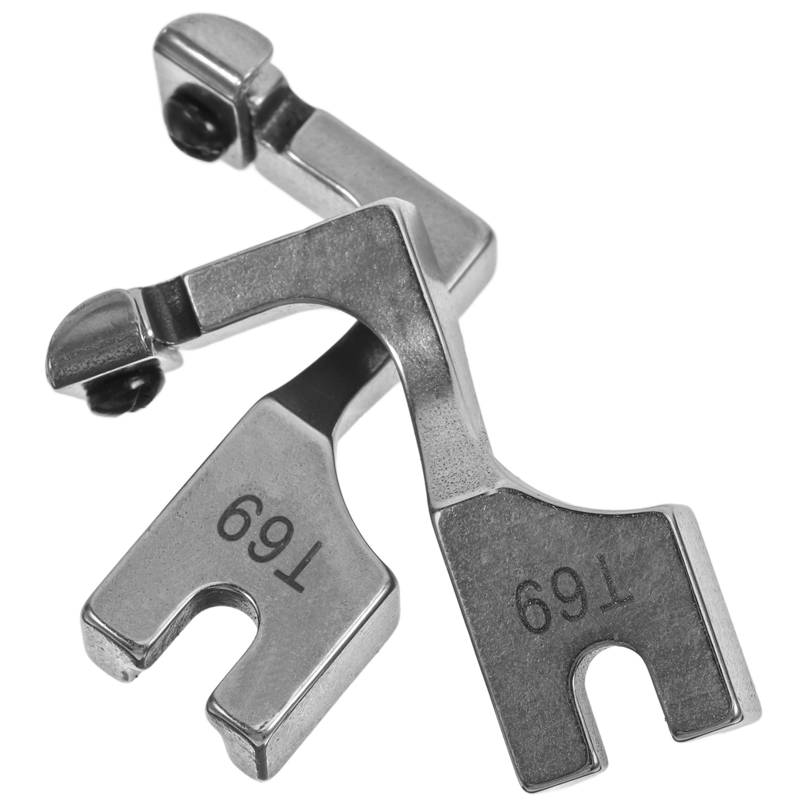 2個入り スチール製 調整可能 ジッパー押さえ金具 ミシン用 - Zipper Foot Presser のレビューと価格