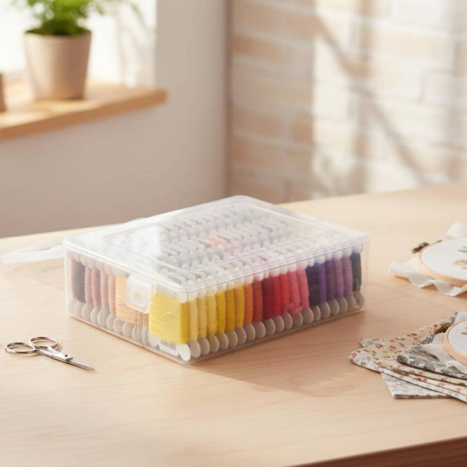 刺繍糸キット マルチカラー刺繍糸セット カラーフィラメント詰 - Embroidery Floss Thread のレビューと価格
