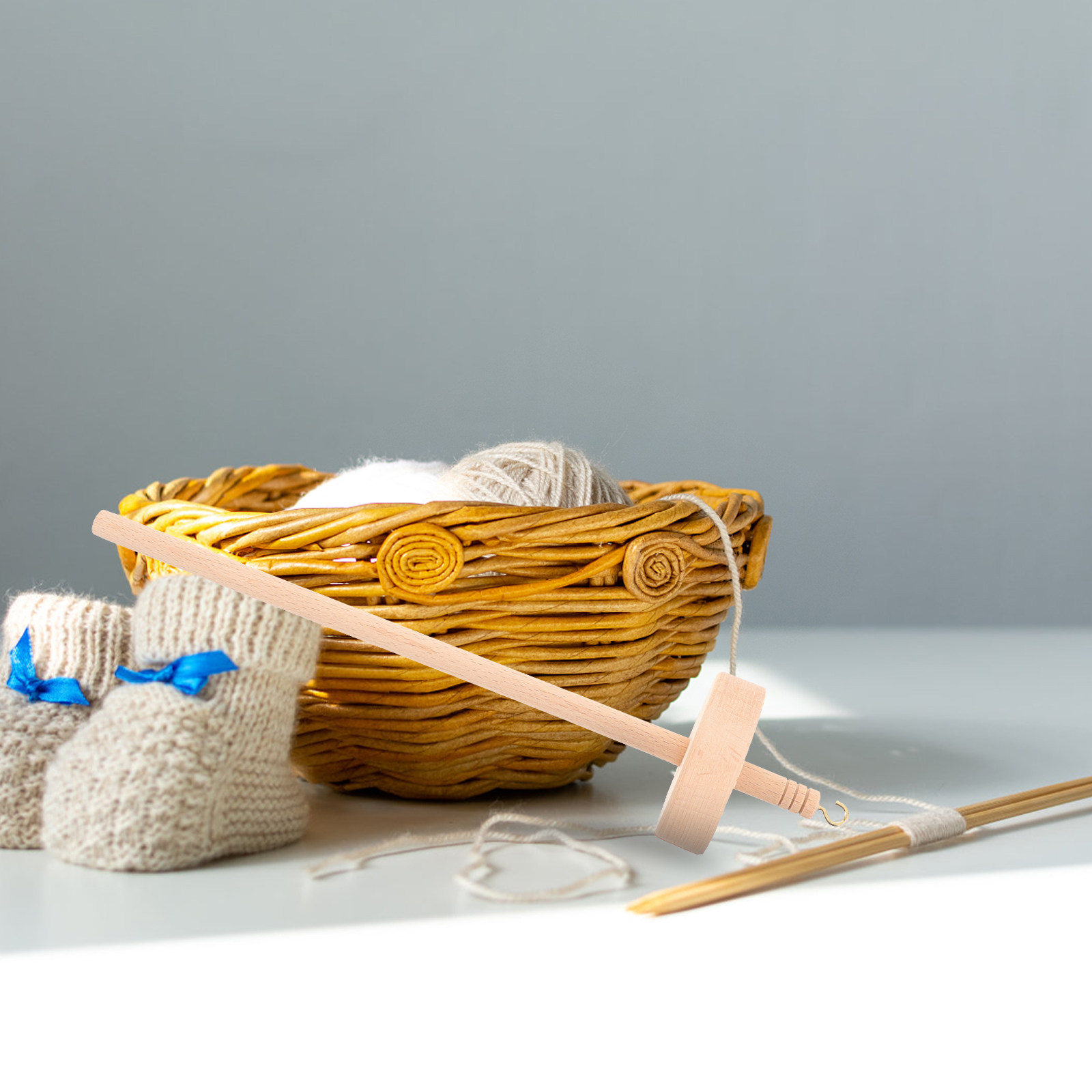 木製糸巻き器 スムーズな表面 糸ホルダー 編み物ツール 糸オ - Sewing Knit のレビューと価格