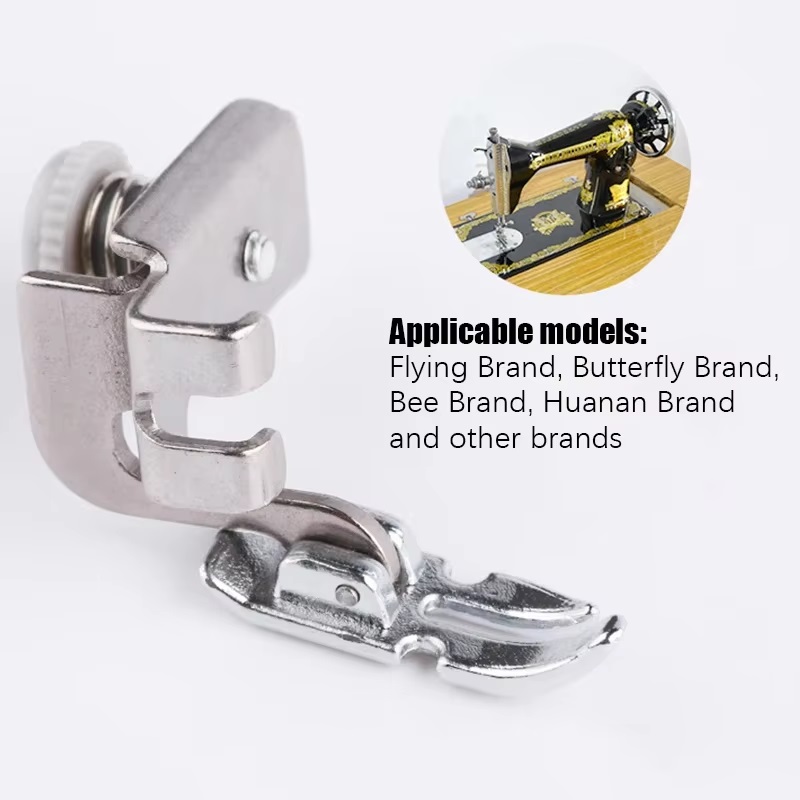 1PC オールドスタイル足踏みミシン押え金 左右両用 隠しジ - Zipper Foot Presser のレビューと価格