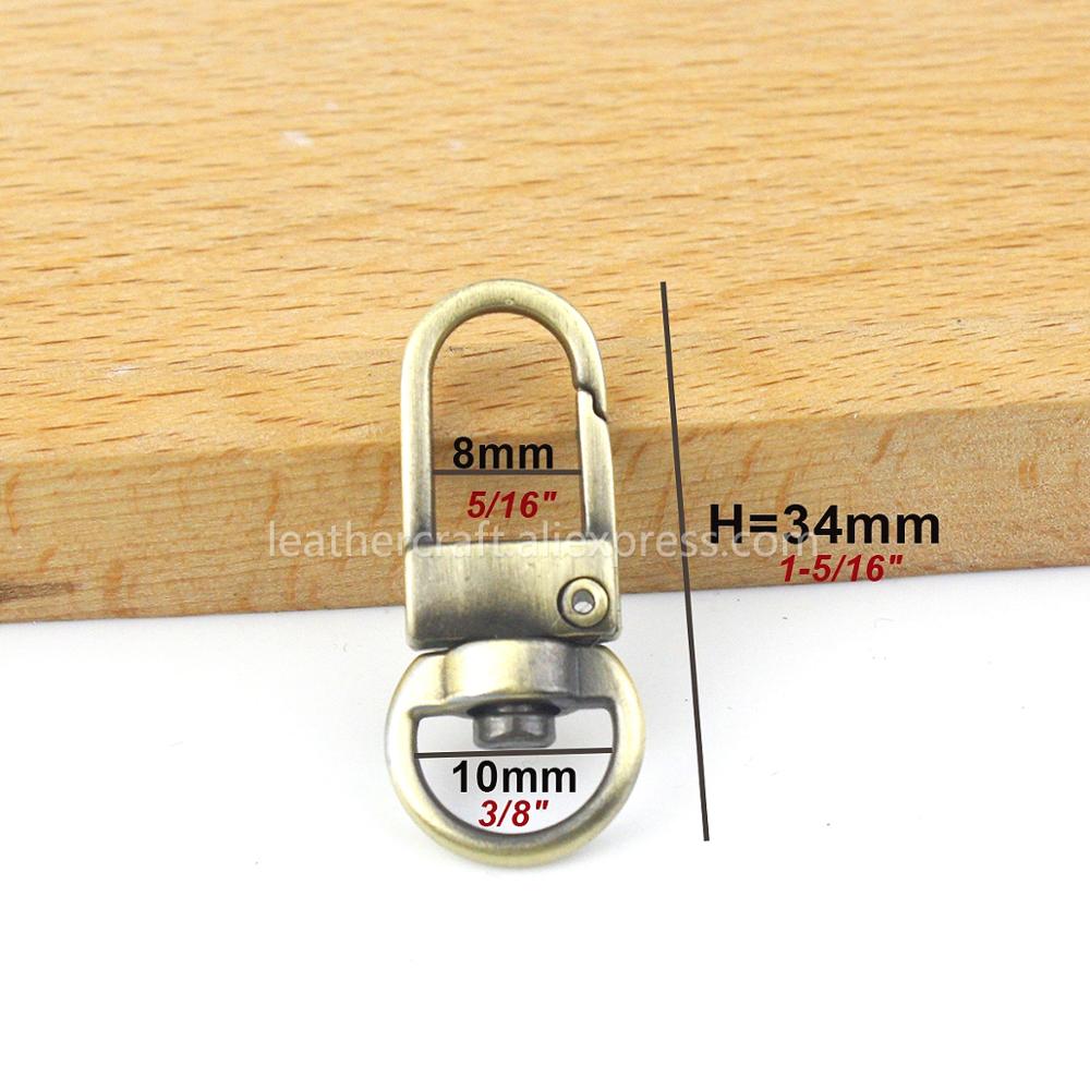 1 ピース金属カラビナスイベルアイスナップフックトリガーロブ - Hook Eye Fastener のレビューと価格