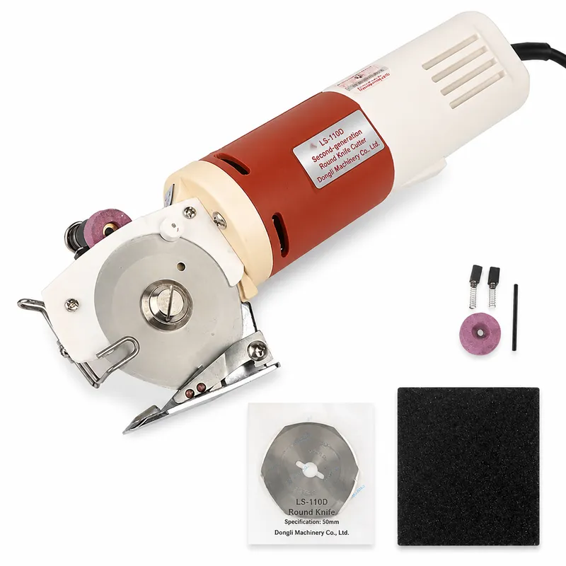 電動布切りハサミ 65mm 回転刃 布カッターマシン 皮革・ - Rotary Cutter Fabric のレビューと価格