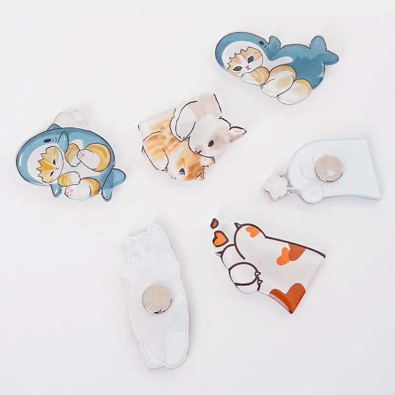 かわいい猫のアクリル針、1本、磁気ミシン糸、針管、クロスステ - Embroidery Floss Thread のレビューと価格