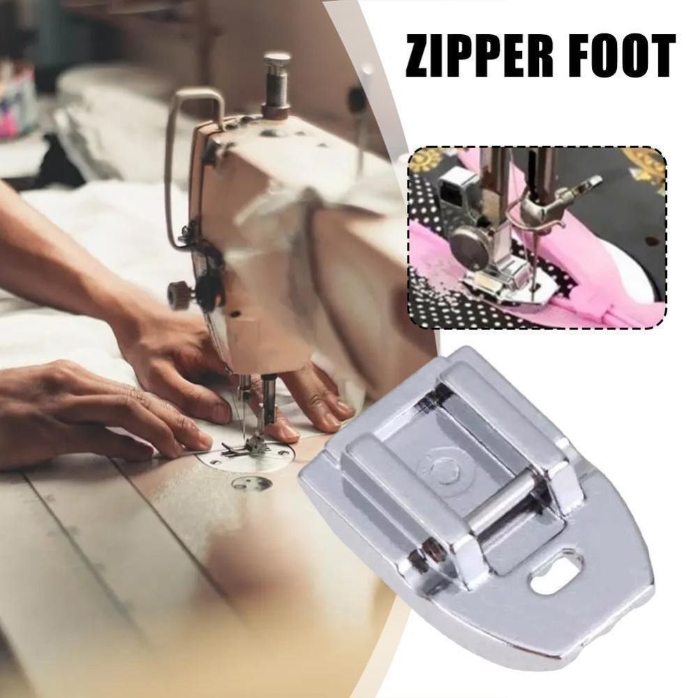 亜鉛合金製インビジブルジッパーフット、家庭用ミシン部品、多機 - Zipper Foot Presser のレビューと価格