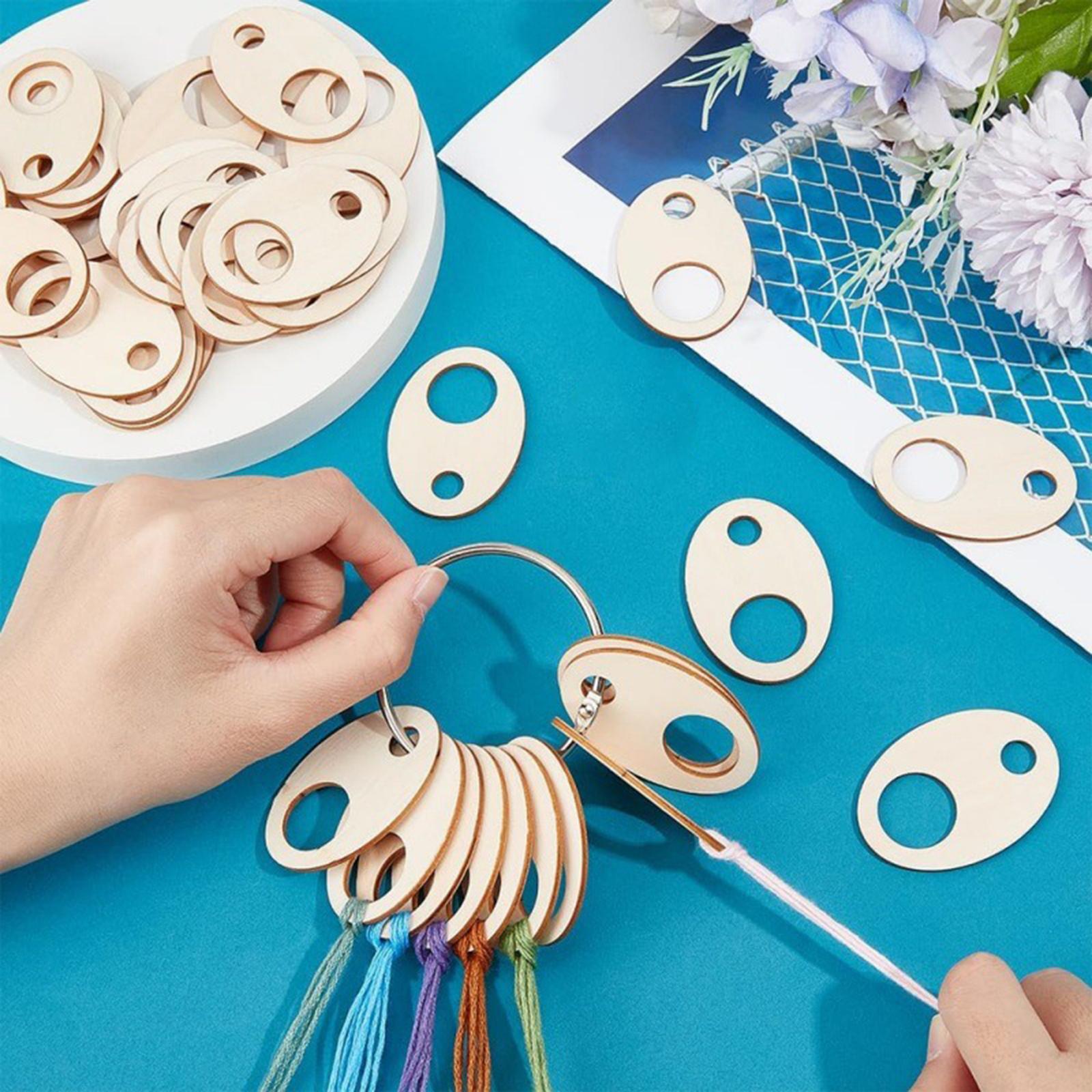 木製糸ドロップポータブル巻取りボード、刺繍糸やクロスステッチ - Embroidery Floss Thread のレビューと価格