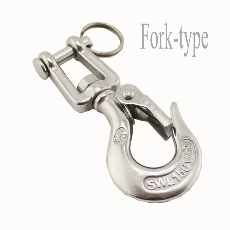 シルバー 304 ステンレス鋼アメリカンタイプトリガークレビ - Hook Eye Fastener のレビューと価格