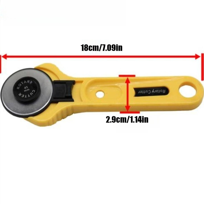 ロータリーカッターセット 1.1インチ/28mm と 1.8 - Rotary Cutter Fabric のレビューと価格