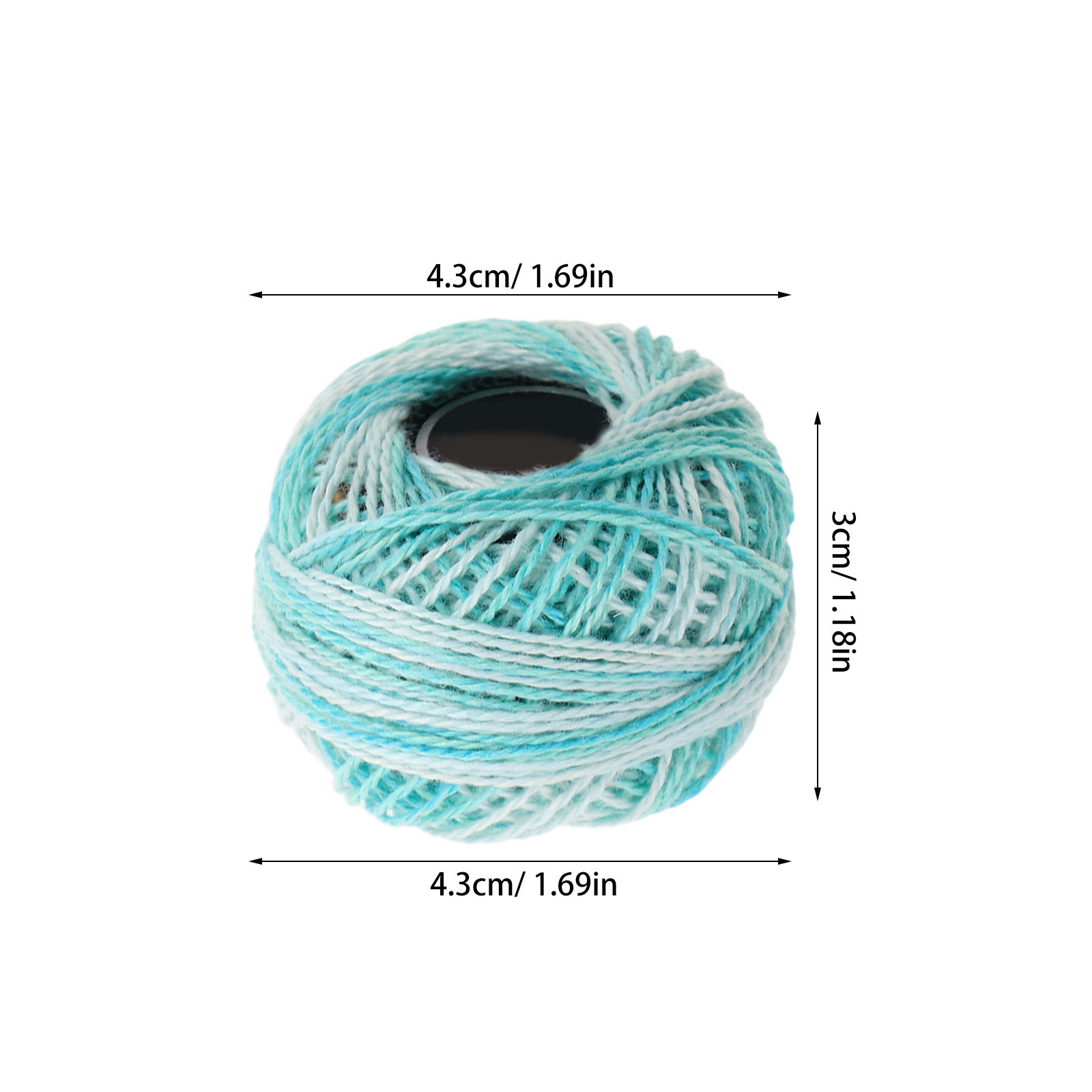 12色のカラフルな綿刺繍糸セット、クロスステッチ、編み物、ブ - Embroidery Floss Thread のレビューと価格