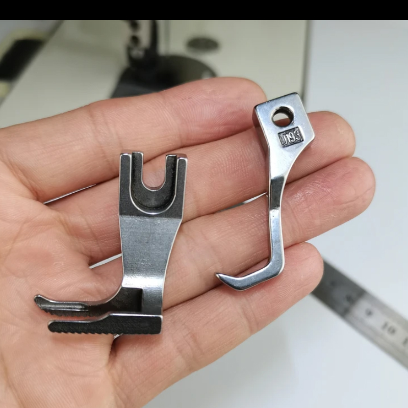 工業用ウォーキングミシン用ナロージッパープレッサーフット、ス - Zipper Foot Presser のレビューと価格